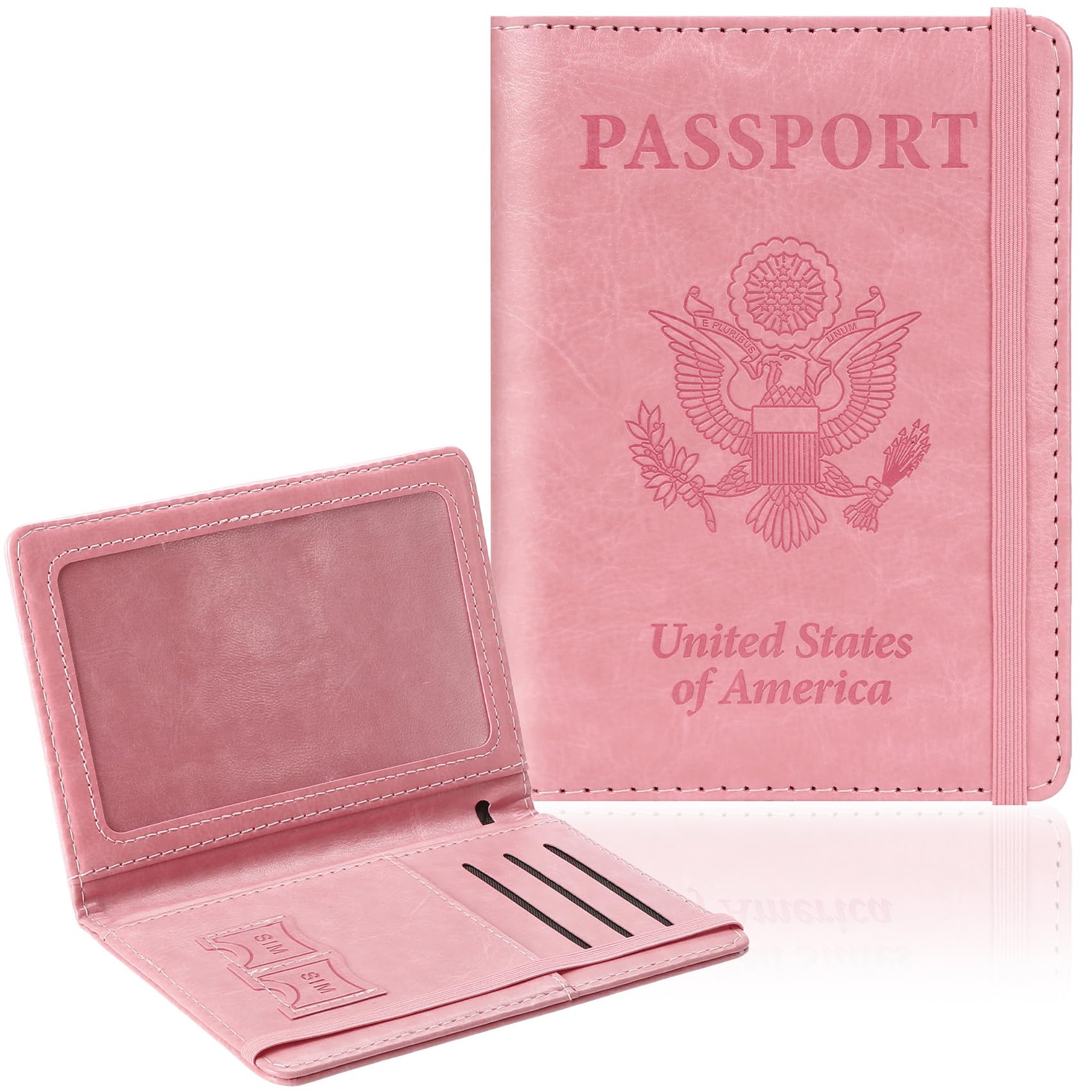 Passport Wallet Rfid - ซองใส่พาสปอร์ตสำหรับการเดินทาง, ซองใส่พาสปอร์ตแบบ RFID, กระเป๋าใส่พาสปอร์ตสำหรับผู้หญิง, อุปกรณ์จำเป็นสำหรับการเดินทาง, ที่เก็บเอกสาร