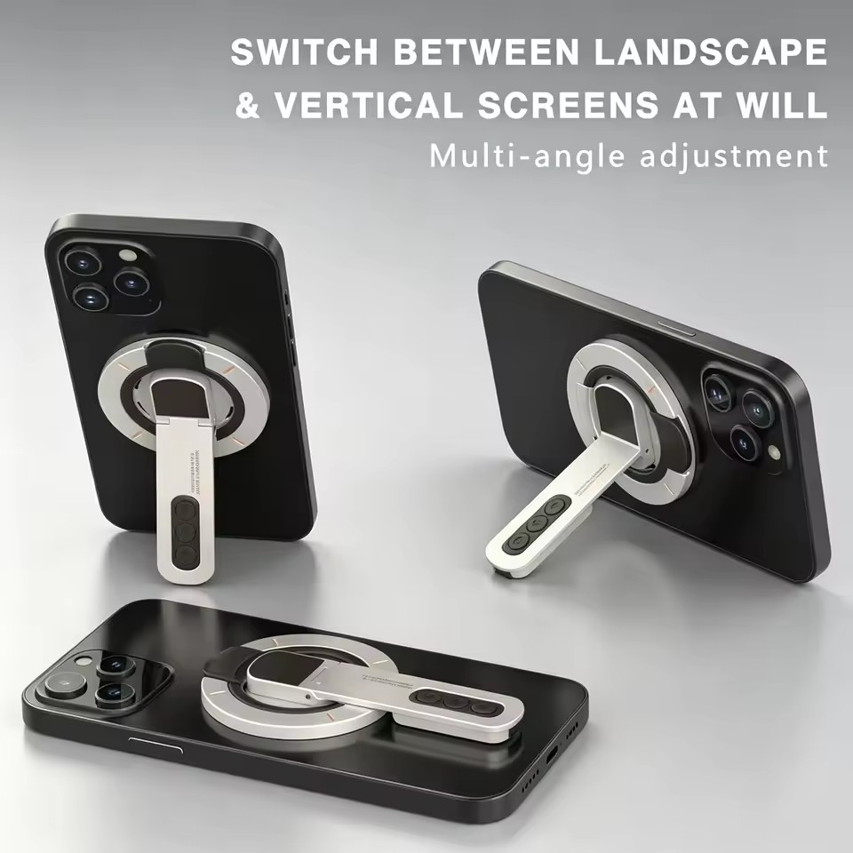 Men'S Accessories Holder - ที่วางโทรศัพท์แบบแม่เหล็กสองด้าน หมุนได้ ใช้งานได้หลากหลาย สำหรับ iPhone 17