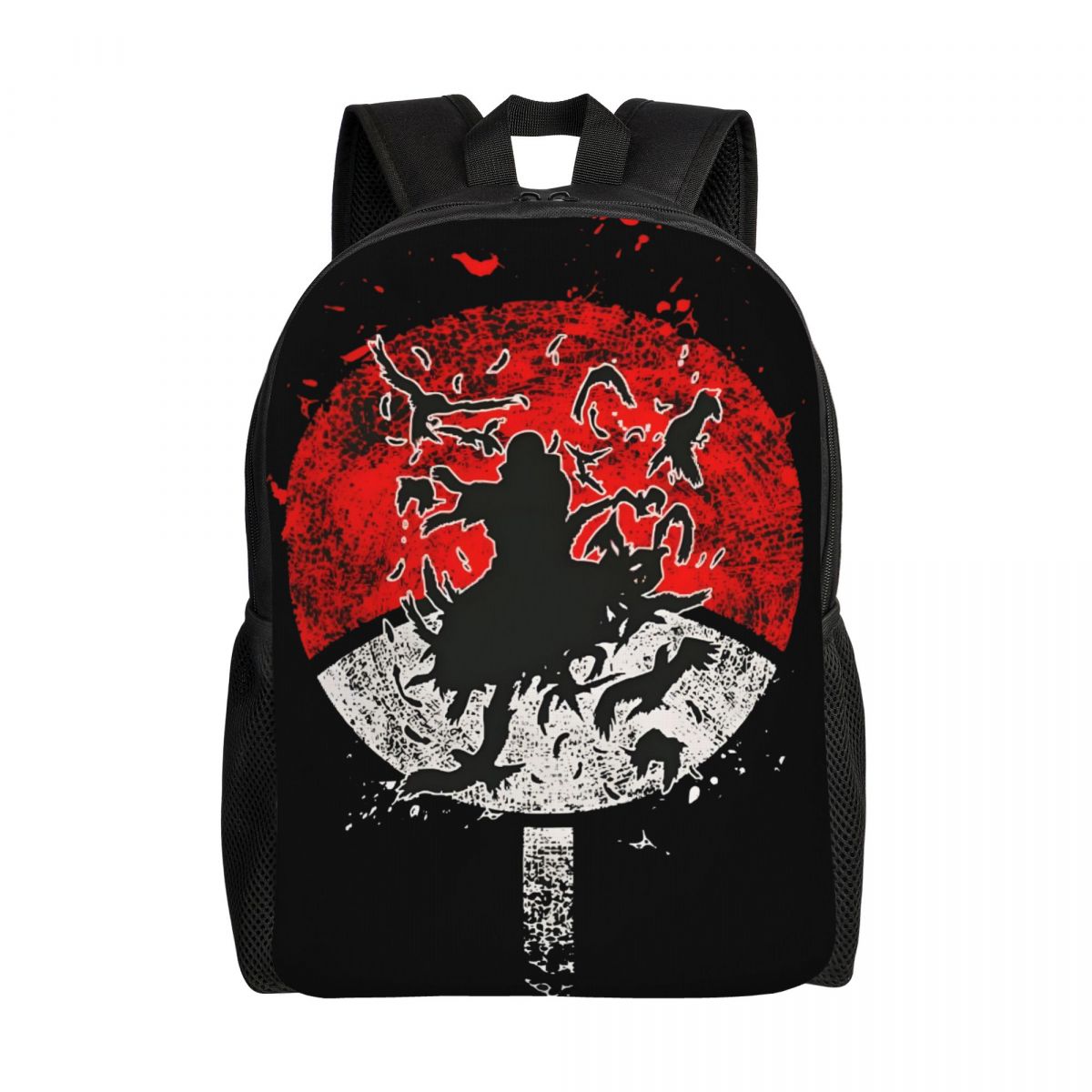 Men'S Accessories Travel Bag - กระเป๋าเป้สะพายหลังเดินทาง N-Narutoes S-Sasuke แบบปรับแต่งได้สำหรับผู้หญิงผู้ชาย กระเป๋าใส่หนังสือคอมพิวเตอร์สำหรับโรงเรียน พิมพ์ลายการ์ตูน