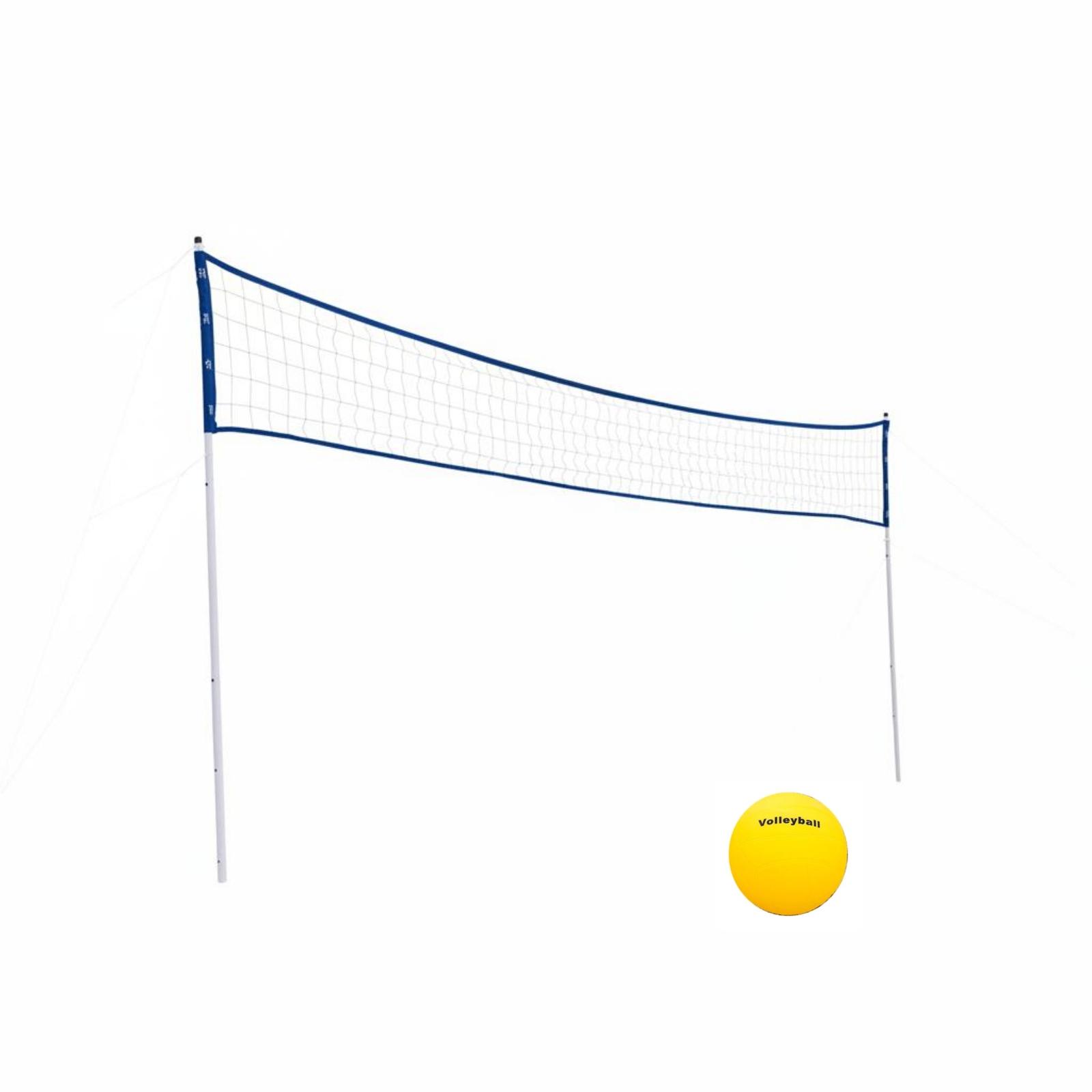 Men'S Volleyball Accessories - ระบบตาข่ายวอลเลย์บอลแบบพกพา ปรับความสูงได้สามระดับ พร้อมอุปกรณ์ครบชุด ติดตั้งได้มั่นคงสำหรับการเล่นบนทรายและหญ้า