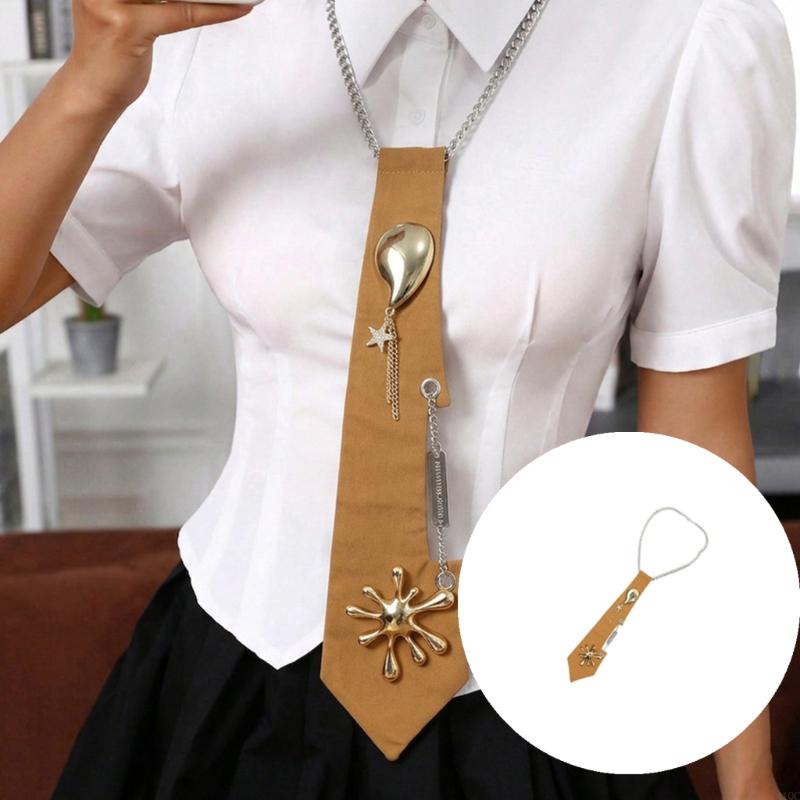 Men Accessories Look - 2025 ใหม่ปรับ JK Tie กับ Rhinestones