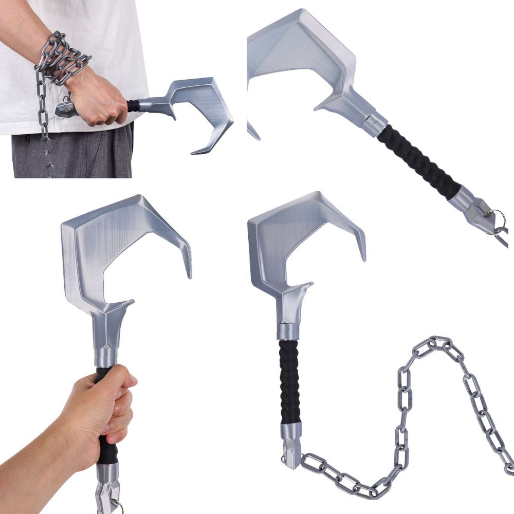 Men Accessories Kit - ซุปเปอร์วายร้าย วูล์ฟ โลโบ คอสเพลย์ ฮุค อาวุธ