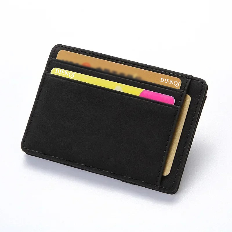 กระเป๋าสตางค์หนัง PU แบบพับได้ - Coin Holder Men บทวิจารณ์และราคา