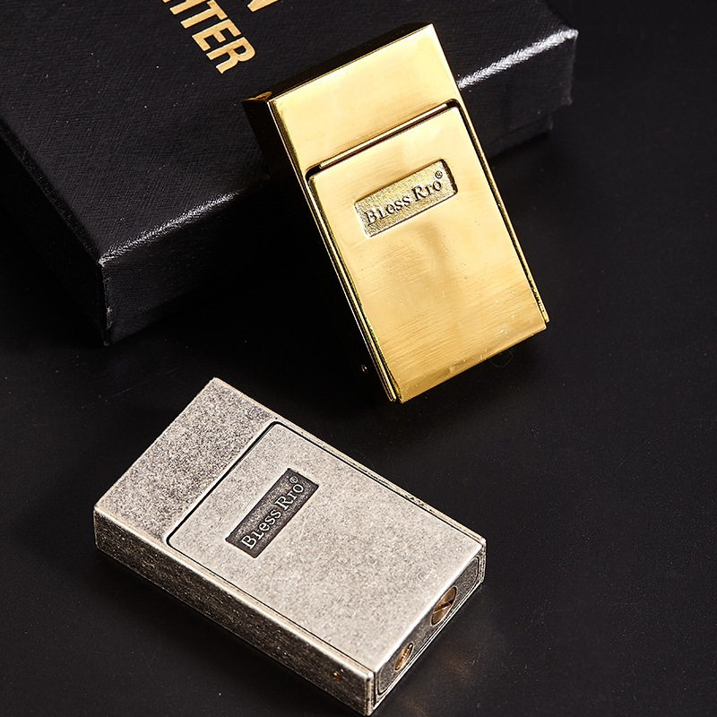 ไฟแช็ครูปทรงล้อเจียรแบบย้อนยุค - Men Accessories Drawer บทวิจารณ์และราคา