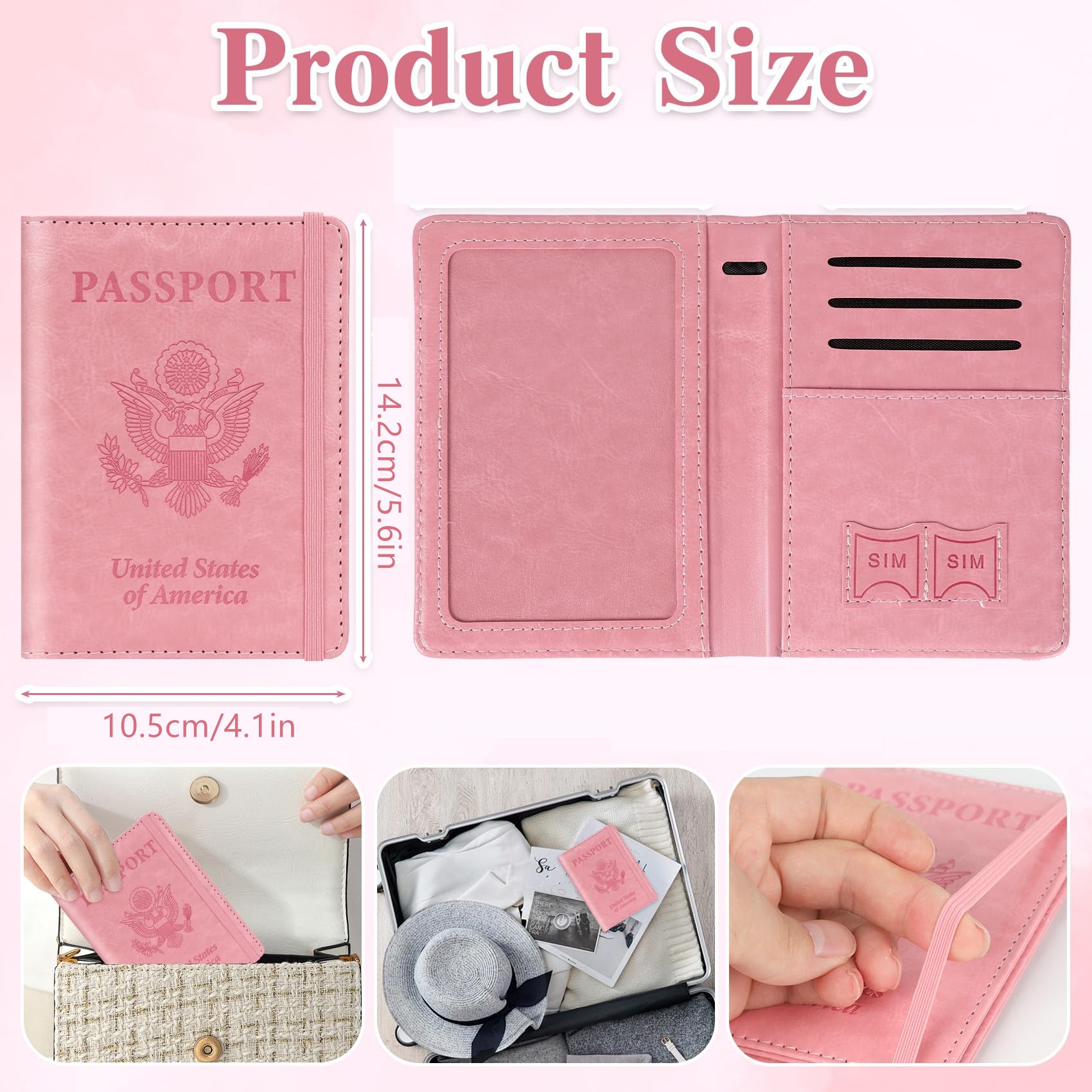 ซองใส่พาสปอร์ตสำหรับการเดินทาง - Passport Wallet Rfid บทวิจารณ์และราคา