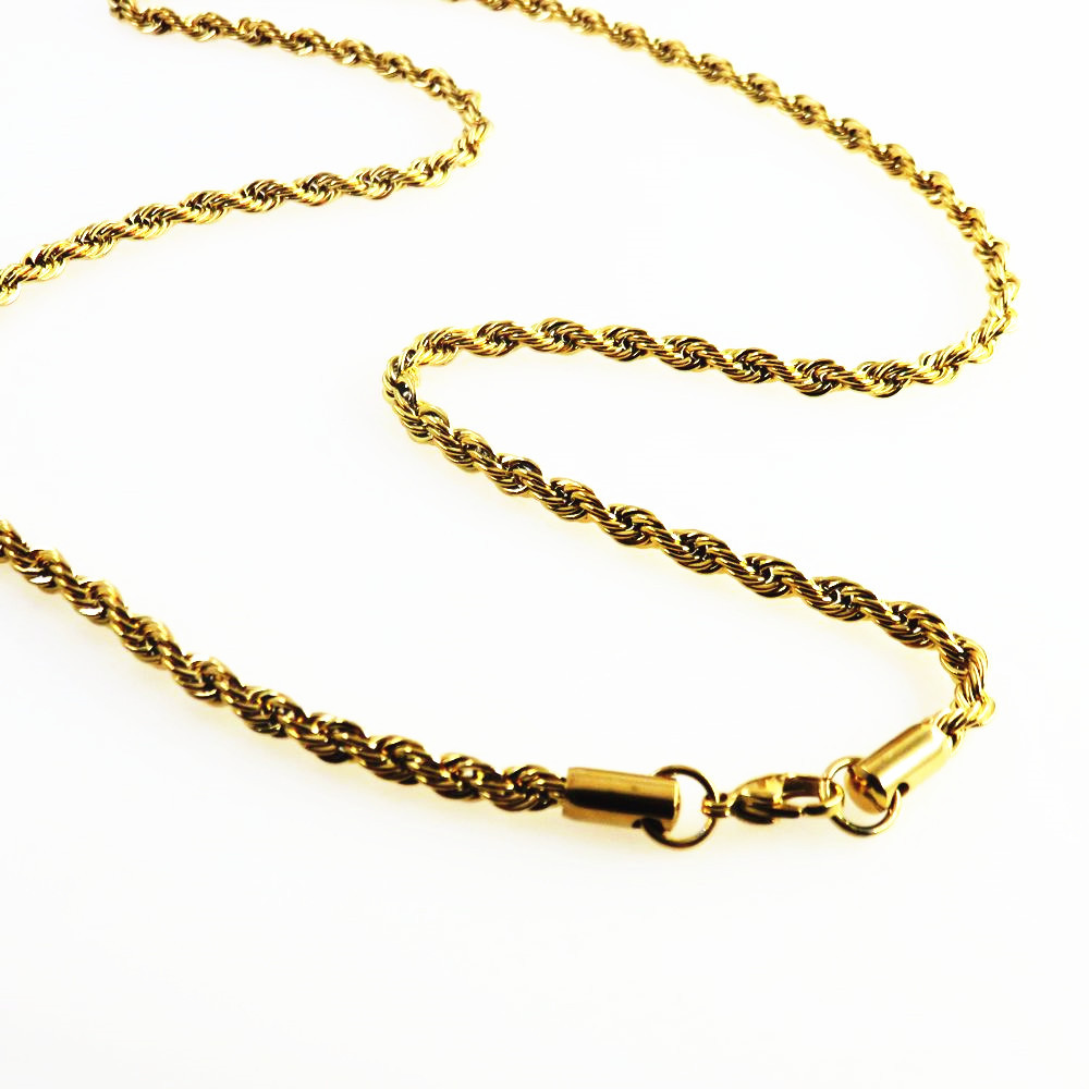 สร้อยโชกเกอร์สแตนเลสแบบยาว2มม. - Men Accessories Neck Chain บทวิจารณ์และราคา