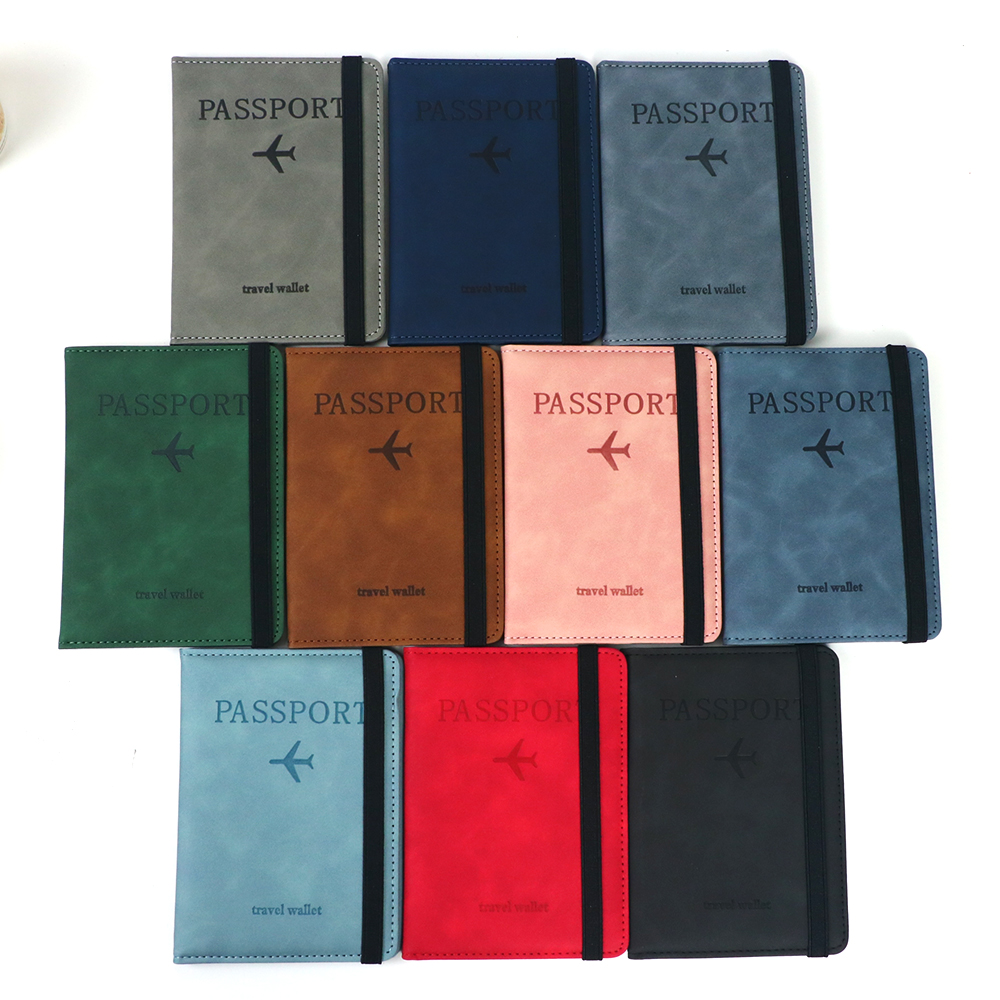 ซองใส่บัตรหนัง PU ป้องกัน RFID - Passport Wallet Rfid บทวิจารณ์และราคา