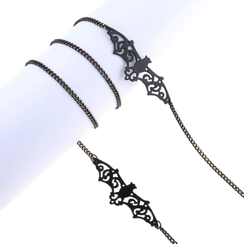 สายคล้องแว่นตาแบบกอธิค ลายค้าง - Men Accessories Neck Chain บทวิจารณ์และราคา