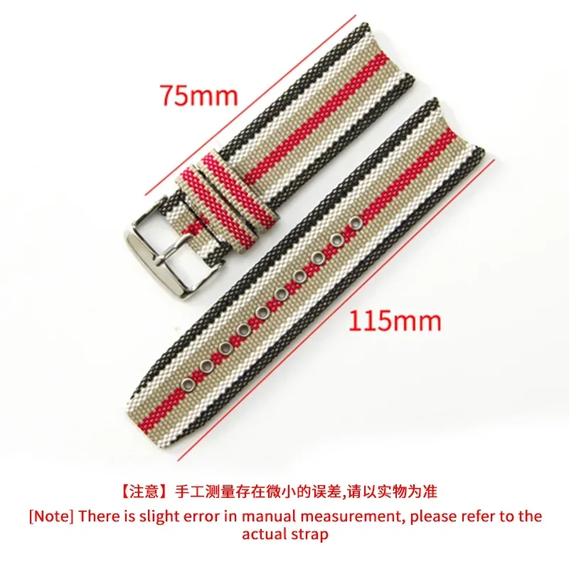 สายนาฬิกาข้อมือไนลอนทอสำหรับ B - Men'S Accessories Burberry บทวิจารณ์และราคา