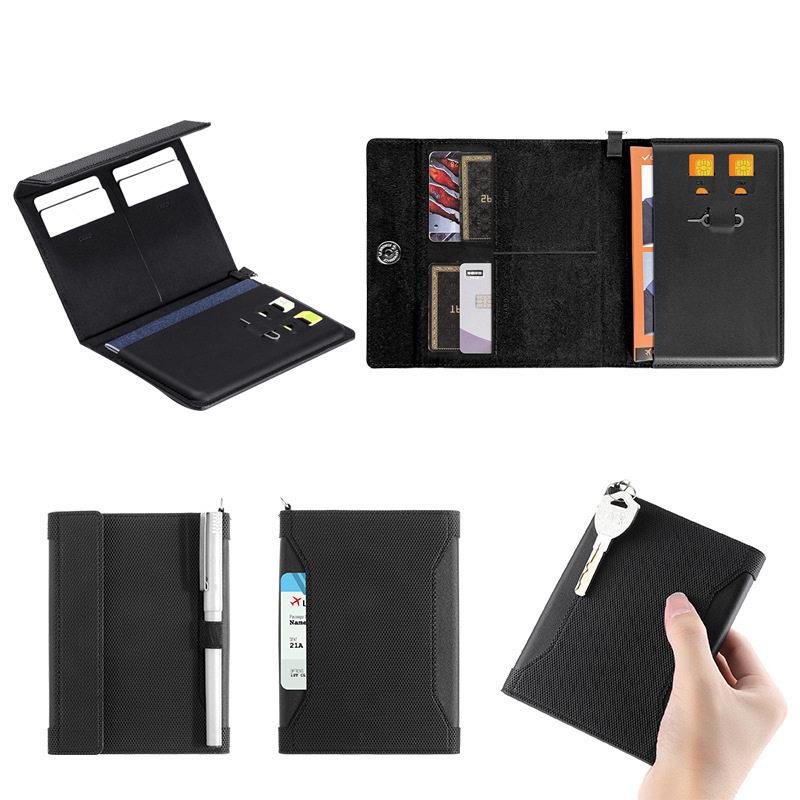 กระเป๋าใส่พาสปอร์ตป้องกันการโจ - Passport Wallet Rfid บทวิจารณ์และราคา