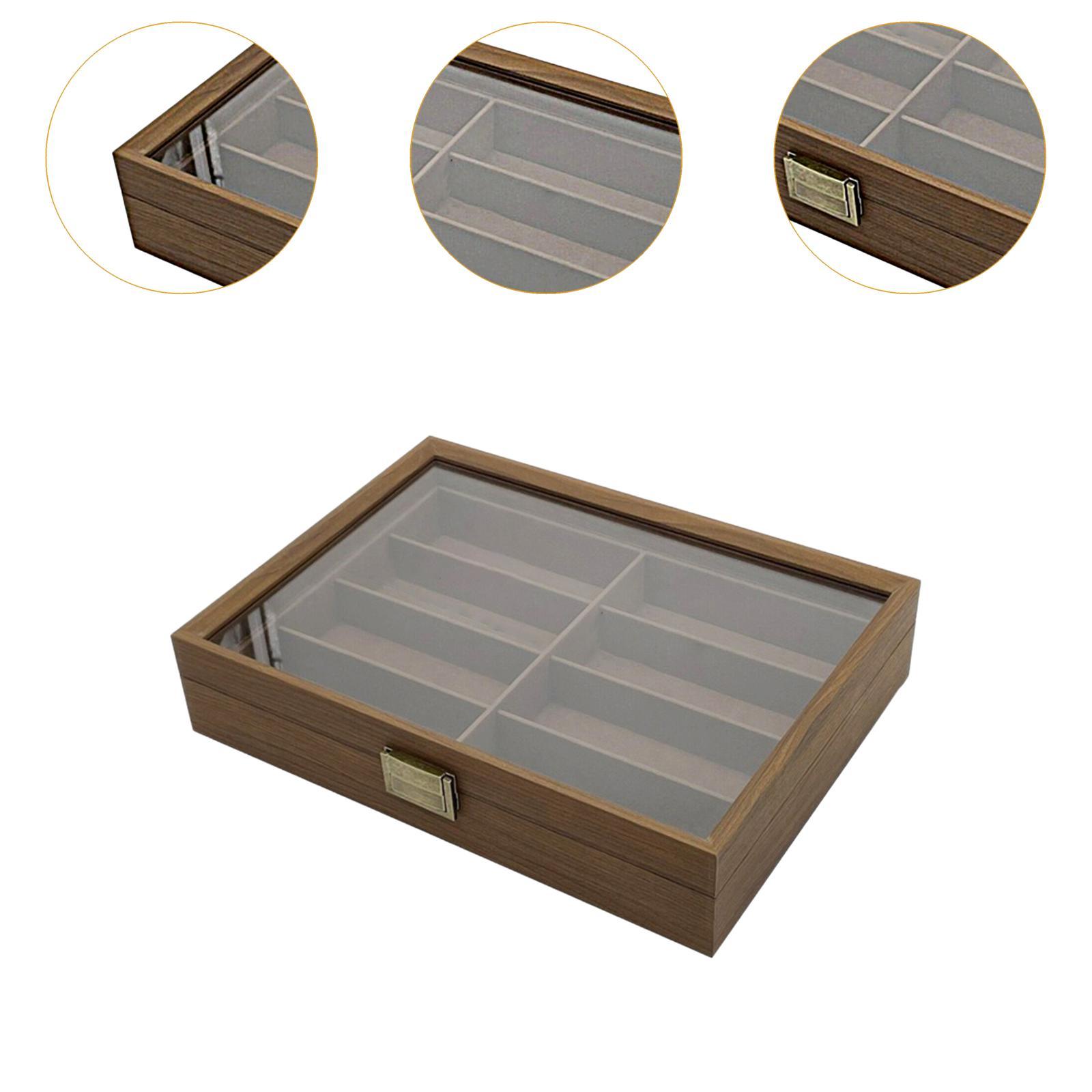 กล่องใส่แว่นตาไม้ กล่องเก็บแว่ - Men Accessories Drawer บทวิจารณ์และราคา