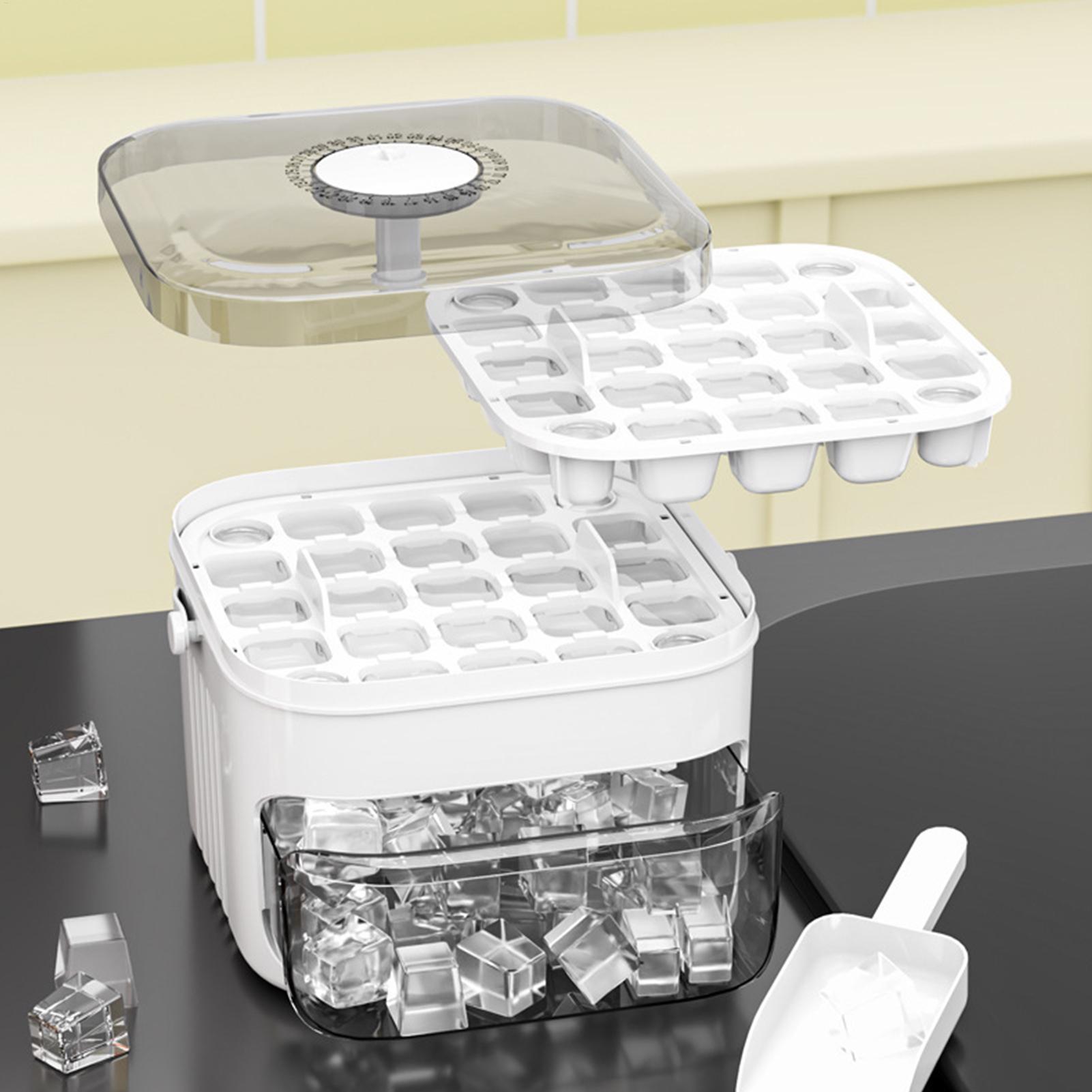 ถาดทำน้ำแข็งสองชั้นขนาดกะทัดรั - Men Accessories Drawer บทวิจารณ์และราคา