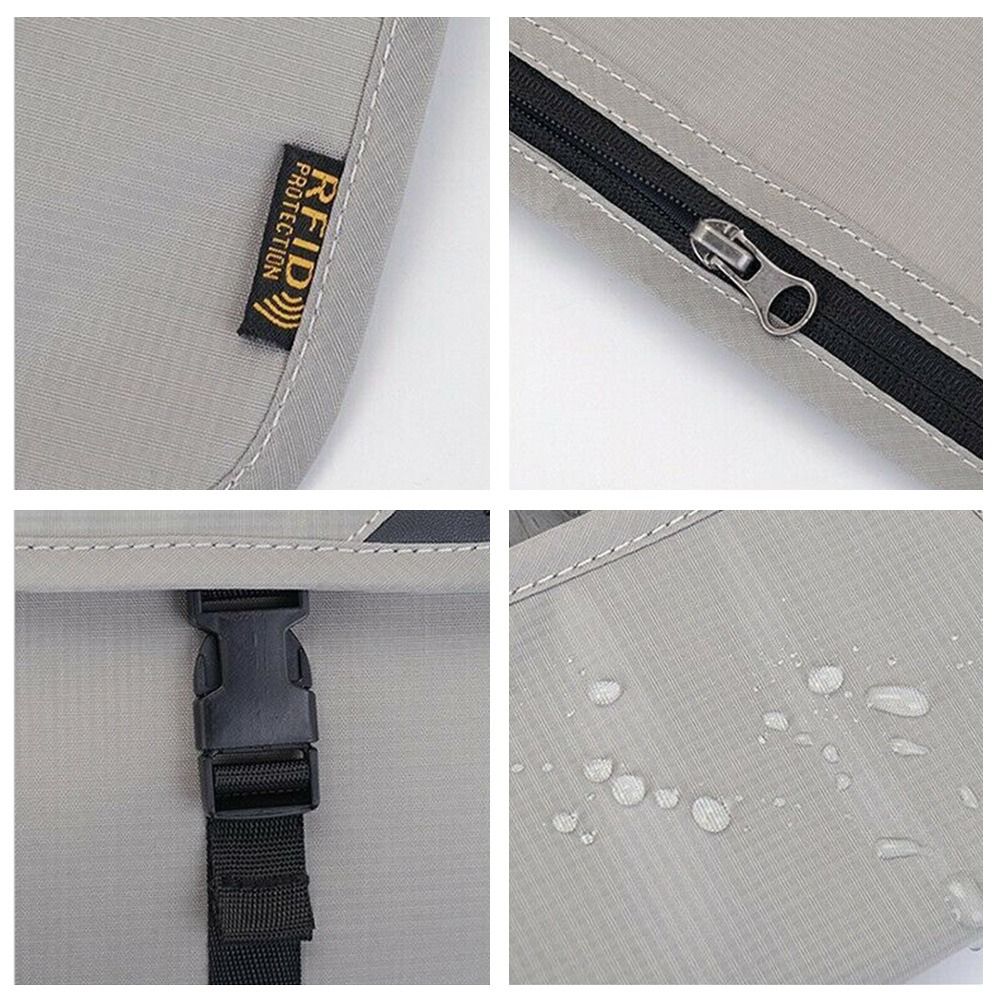 แบบพกพาป้องกันการรักษาความปลอด - Passport Wallet Rfid บทวิจารณ์และราคา