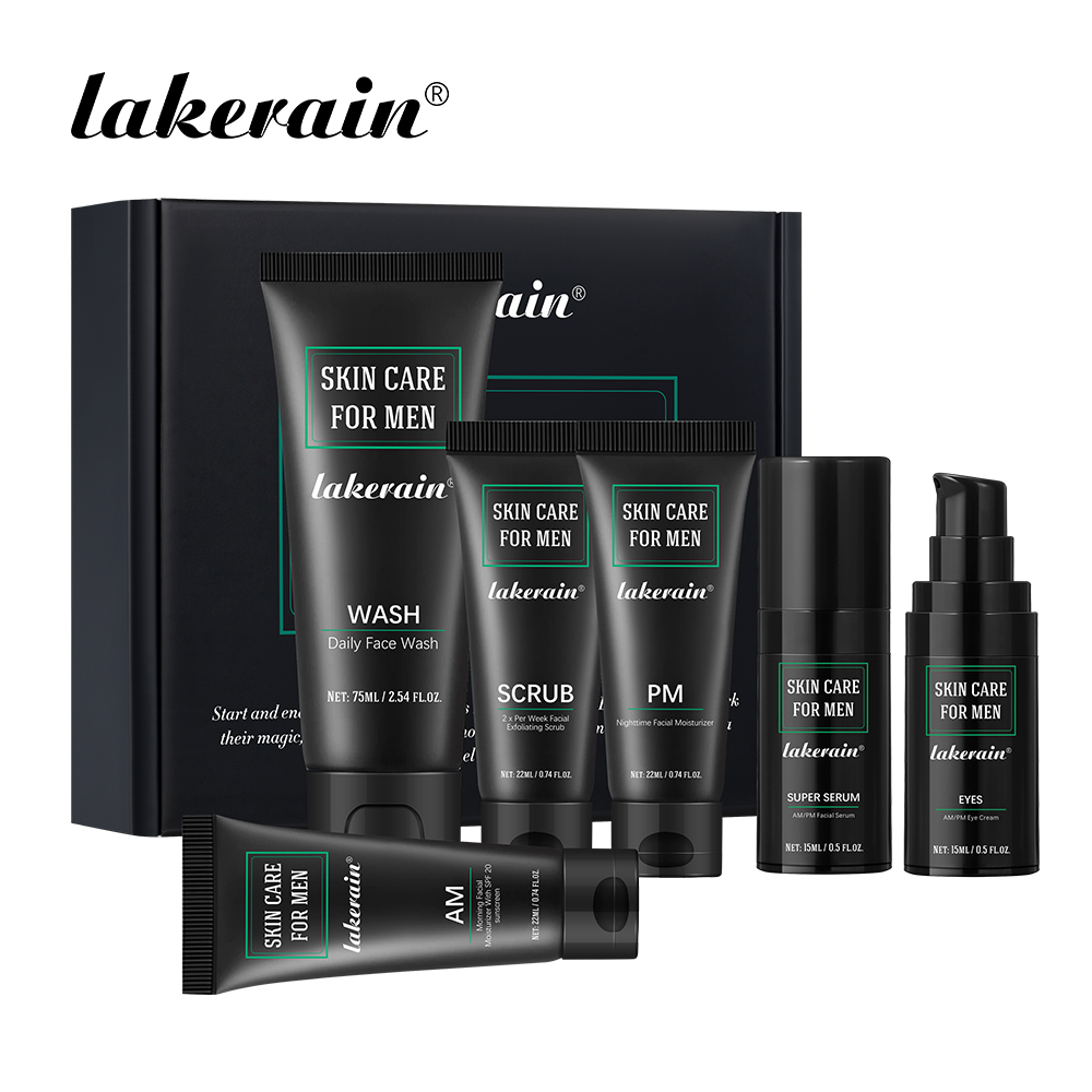 Lakerain Skin Care for Men Kit - Men Accessories Kit บทวิจารณ์และราคา