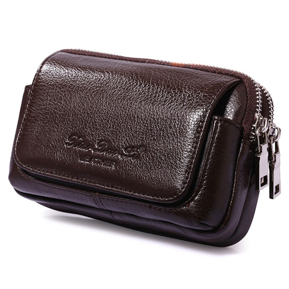 ผู้ชายหนังเอว Fanny Pack กระเป - Men Accessories Bag บทวิจารณ์และราคา