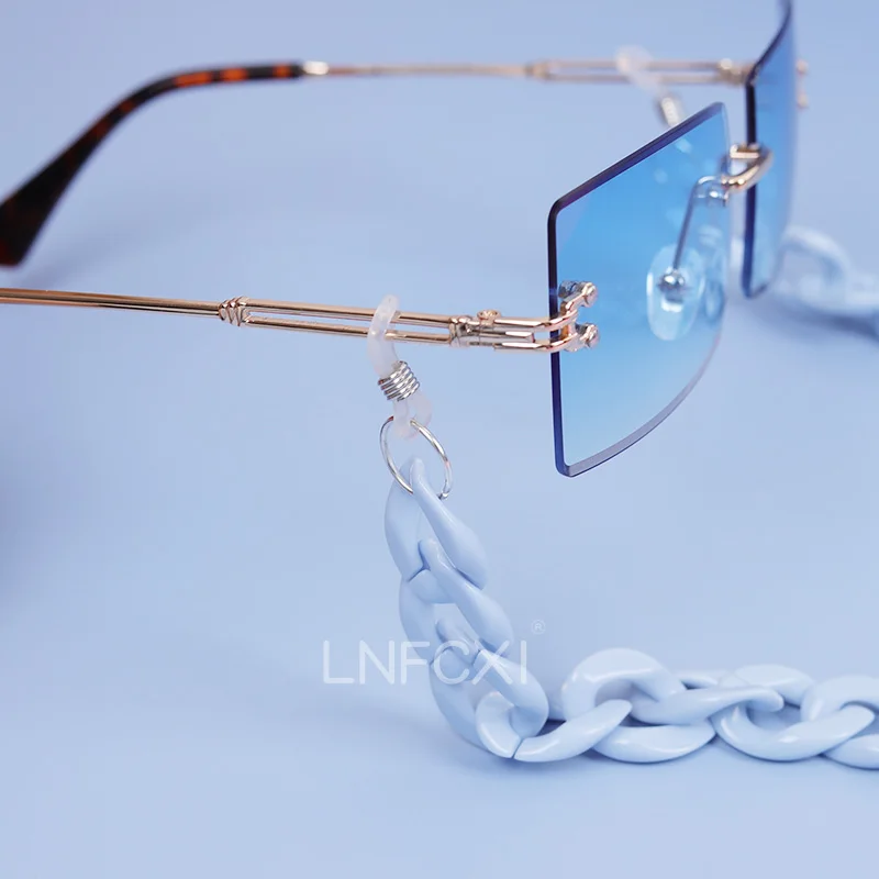 JNPCXI แฟชั่นอะคริลิคแว่นตากัน - Men Accessories Neck Chain บทวิจารณ์และราคา