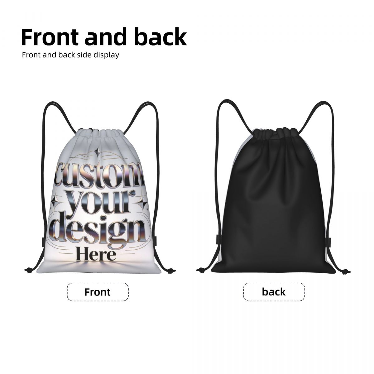 กระเป๋าเป้สะพายหลังแบบมีเชือกผ - Men Accessories Photos บทวิจารณ์และราคา