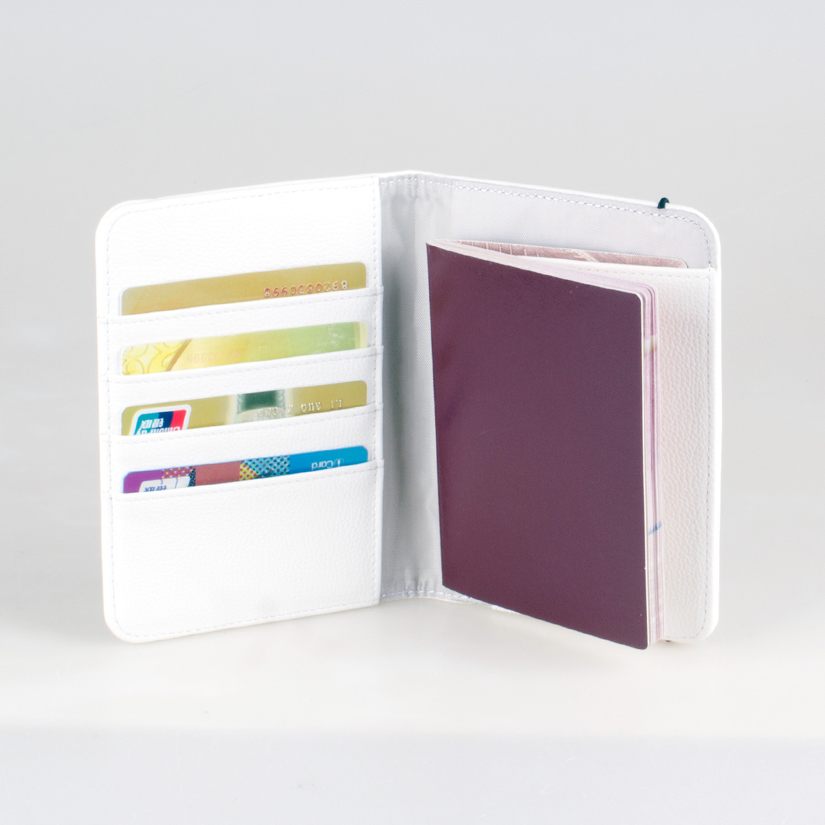 อุปกรณ์เสริมการเดินทางคุณภาพสู - Passport Wallet Rfid บทวิจารณ์และราคา