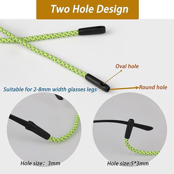 สายคล้องแว่นตา 2 ชิ้น, สายคล้อ - Men Accessories Neck Chain บทวิจารณ์และราคา