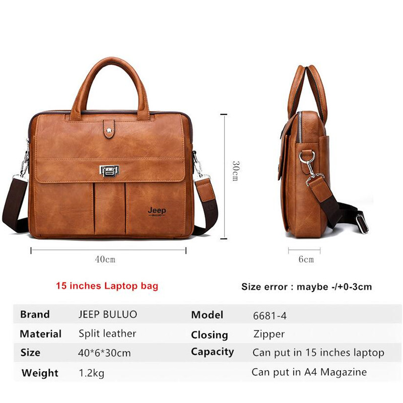 กระเป๋าเอกสารหนังสำหรับผู้ชาย  - Men Accessories Bag บทวิจารณ์และราคา