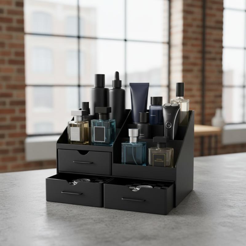 กล่องเก็บน้ำหอมสำหรับผู้ชายแบบ - Men Accessories Drawer บทวิจารณ์และราคา