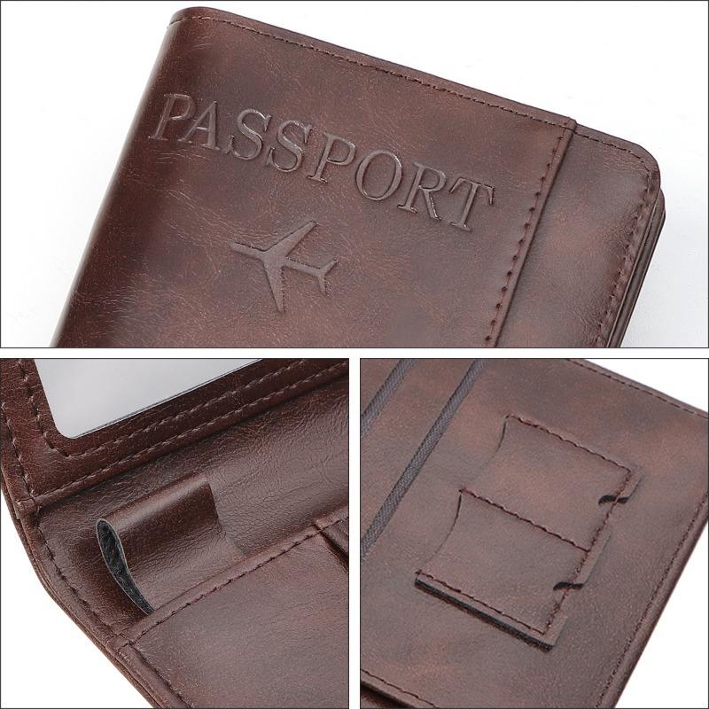 กระเป๋าใส่หนังสือเดินทางน้ำหนั - Passport Wallet Rfid บทวิจารณ์และราคา